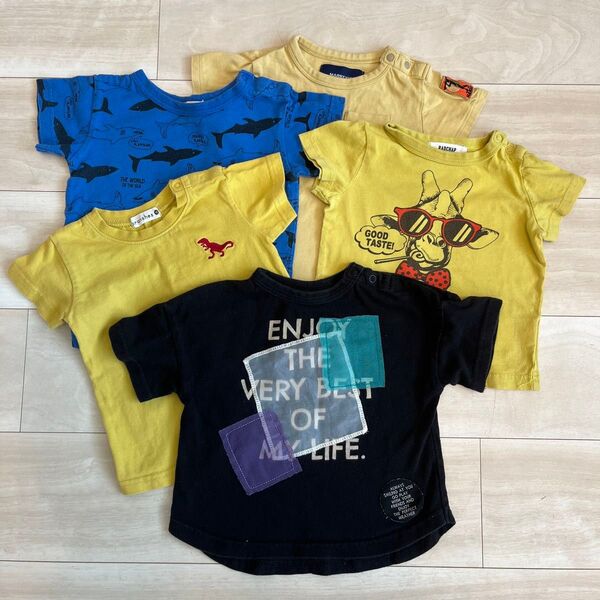 男の子 半袖Tシャツ 5枚セット まとめ売り ブランシェス ブリーズ