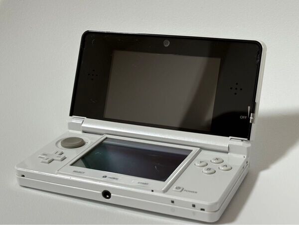ニンテンドー3DS 本体 パールホワイト 充電器+充電スタンド付き