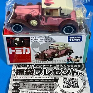 ◆トミカ / ディズニーモータース / 特別仕様車 / ドリームスタークラシック / ミニーマウス / バレンタインエディション