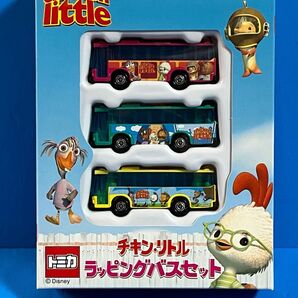 ◆絶販トミカ / ディズニートミカ / チキン・リトル / ラッピングバスセット / 元箱未開封品