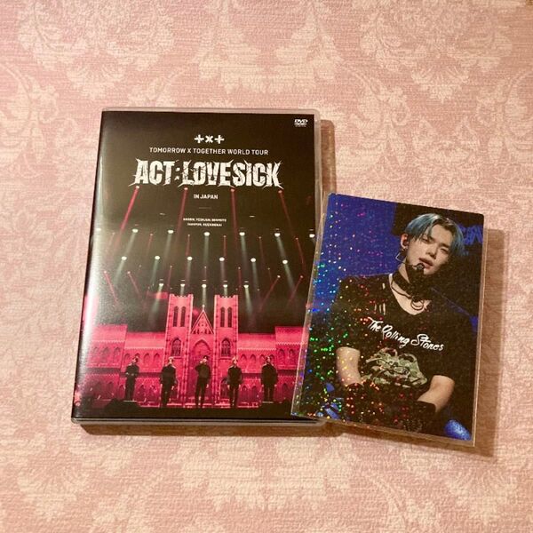 TXT DVD#WORLD TOUR ACT : LOVE SICK IN JAPAN 通常盤 初回プレス