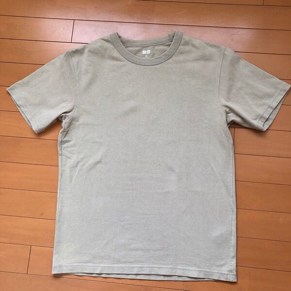 UNIQLO U ユニクロ☆クルーネックT 31 BEIGE