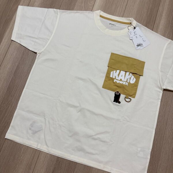 Mサイズ イカクパワー|ドライビッグシルエットTシャツ グラニフ
