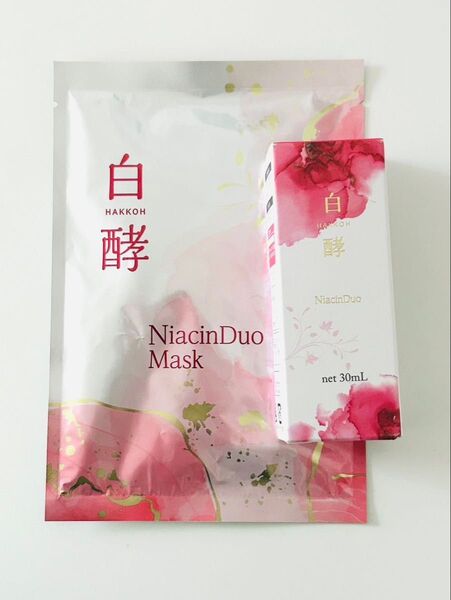 白酵シワ改善原液 NA美容液 30ml マスク付