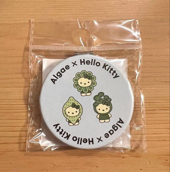 【万博会場内限定】ハローキティ 拡大鏡付きミラー(Blue)サンリオ【新品未開封品】