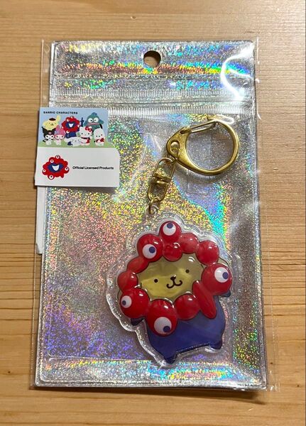 【万博会場内限定品】大阪・関西万博公式商品 ミャクミャク ポムポムプリン ぷっくり立体キーホルダー サンリオ EXPO2025