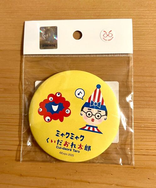 【万博会場内オフィシャルストア】ミャクミャク くいだおれ太郎 コラボ 缶ミラー 鏡