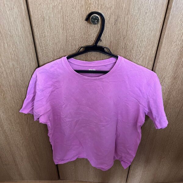 UNIQLO U パープル Tシャツ Lサイズ