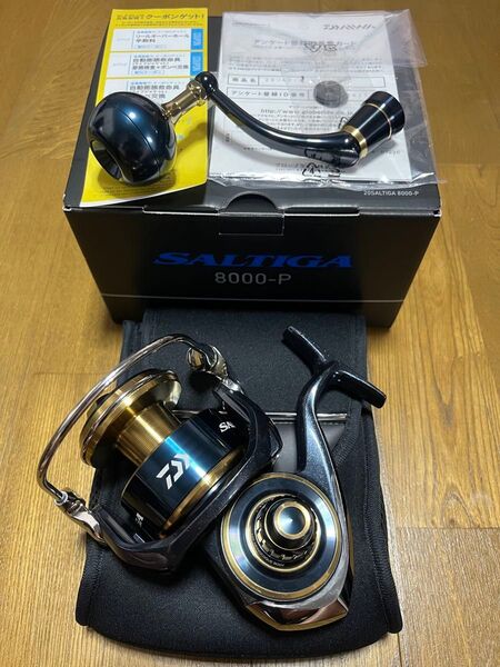 20ソルティガ 8000P ハンドル未使用 DAIWA SALTIGA