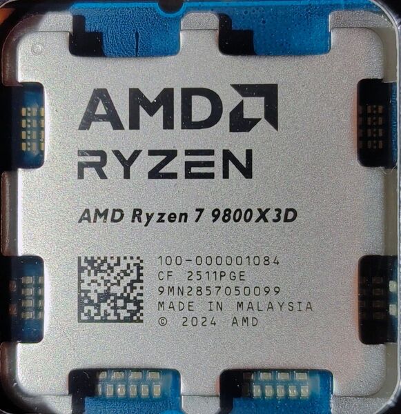 新品 AMD Ryzen 7 9800X3D バルク品