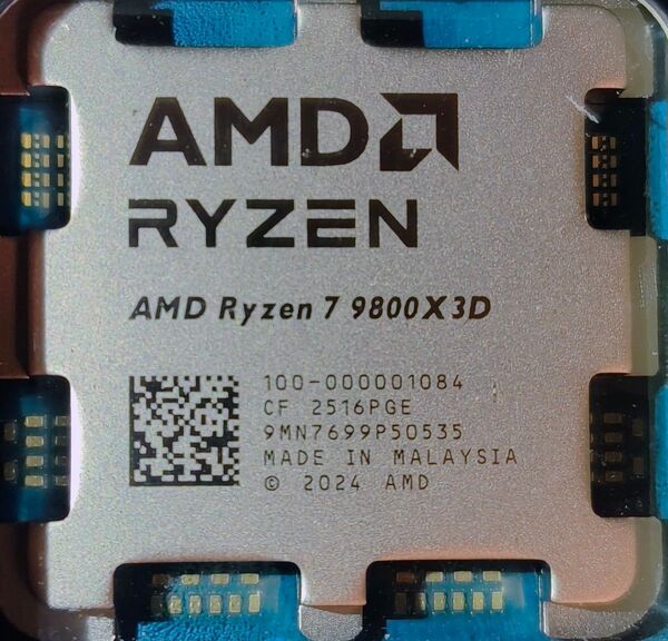 新品動作保証 AMD Ryzen 7 9800X3D バルク品