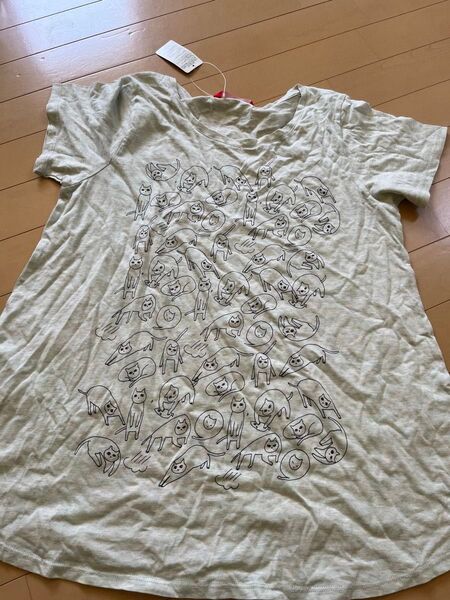 グラニフ 猫 tシャツ 半袖 トップス