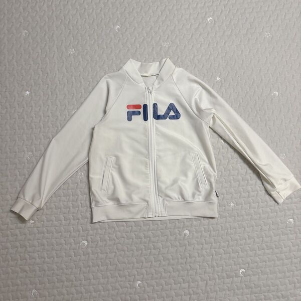 フィラ FILA キッズ ラッシュガード 130 水着 幼稚園 保育園 ジップパーカー