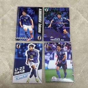 サッカー日本代表 カードセット Soccer ウエハース カルビー