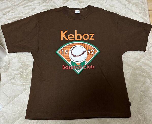 keboz ケボズ ブラウン Tシャツ Mサイズ