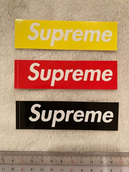 Supreme Mini Box Logo Sticker 3枚 ノベルティー ステッカー シュプリーム ボックスロゴ