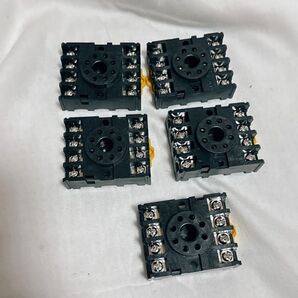 ★uxcell リレーソケットベース ホルダー JTX-2C用クリニーク8ピン電源タイマー PF083A