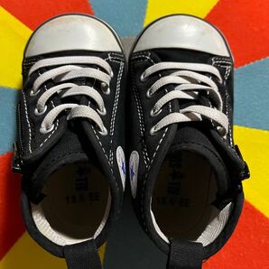 CONVERSE ベビーシューズ 13.5cm ブラック 黒 スニーカー 子供靴 キッズシューズ