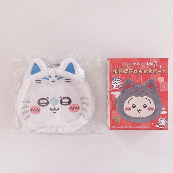 ちいかわもぐもぐ本舗◆モモンガ◆伏見稲荷なおかおポーチ◆新品