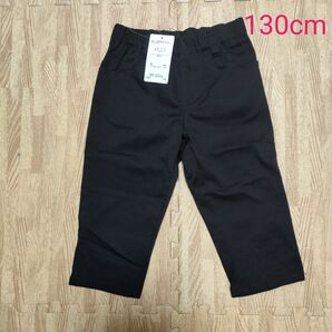 【新品】Nissen ハーフ パンツ 黒 130