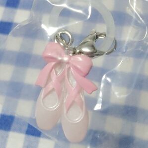 バレエモチーフめじるしアクセサリー トゥシューズ ピンク
