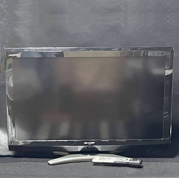 SHARP 液晶カラーテレビ AQUOS LC-32E8 B-CASカード付 リモコン付 シャープ ジャンク