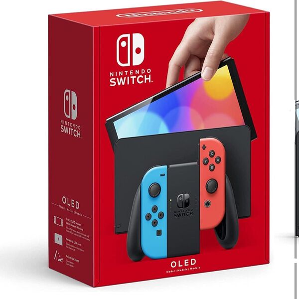 Nintendo Switch(有機ELモデル) Joy-Con(L) ネオンブルー/(R) ネオンレッド 新品 未開封