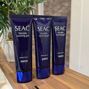 新品 SEAC 薬用リンクル(シワ改善)オールインワン 朝用50g3個