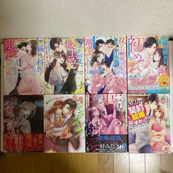 『即購入不可』TL小説 ベリーズ文庫・蜜夢文庫・ジュエル文庫8冊セット