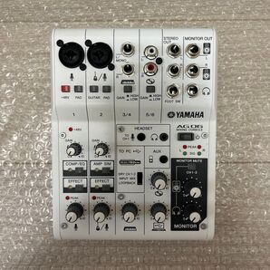 YAMAHA AG06MK2 ウェブキャスティングミキサー ヤマハ オーディオインターフェース ミキサー ホワイト
