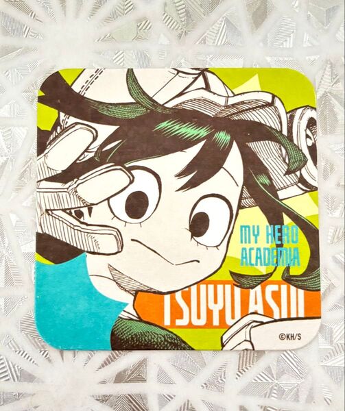 僕のヒーローアカデミア 原画展 アートコースター 蛙吹 A組 ヒロアカ 雄英