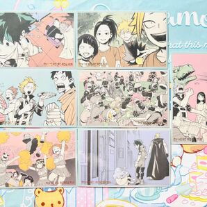 僕のヒーローアカデミア 原画展 メモリアルカード A組 B組 緑谷 上鳴 麗日お茶子 物間 爆豪 耳郎 常闇 ミリオ ジャンプ