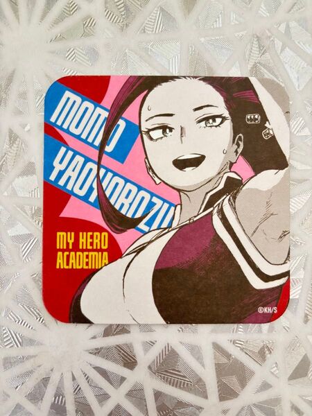 僕のヒーローアカデミア 原画展 アートコースター 八百万 A組 ヒロアカ 雄英