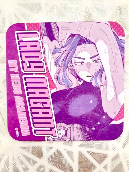 僕のヒーローアカデミア レディナガン アートコースター 原画展 堀越 雄英 ジャンプ