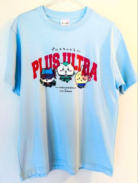 僕のヒーローアカデミア ちいかわ ジャンプ 応募者全員サービス Tシャツ 限定 ヒロアカ ハチワレ うさぎ 半袖Tシャツ S