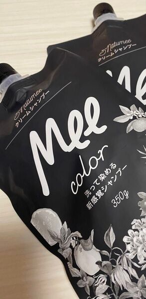 Meeクリームカラーシャンプー ブラック 1個