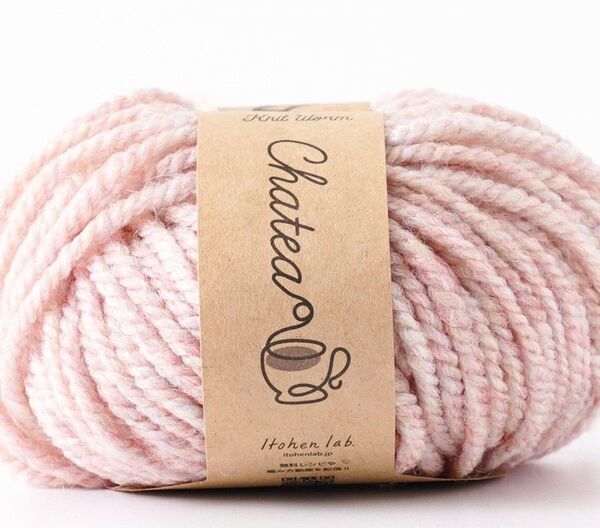 Knitworm 毛糸 10玉 チャティ メランジ 極太 25g(約34m) アクリル ウール yarnNo.1サン