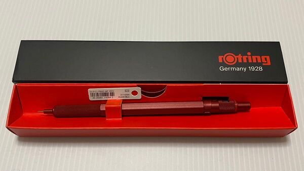 ロットリング 600 シャープペン 0.5mm RED