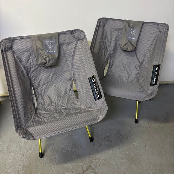 2台セット美品Helinox Chair Zero アウトドアチェア