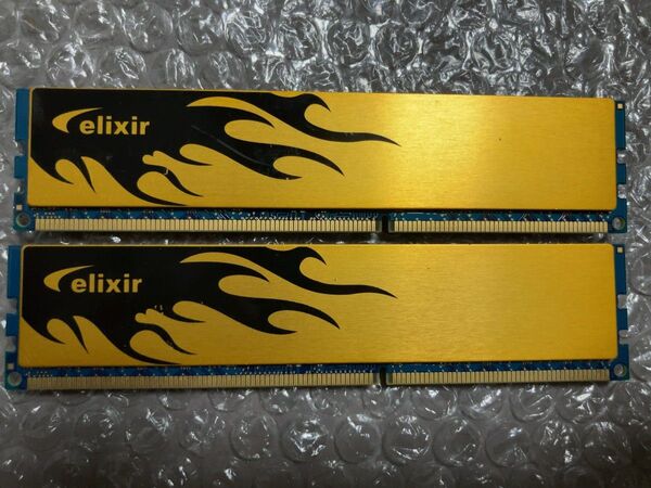 DDR3-1600(PC3-12800) デスクトップPC用メモリー 8GB×2枚組 16GB Elixir