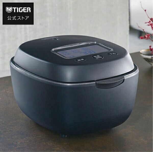 【メーカー保証付属!】【新品未開封!】タイガー TIGER 土鍋圧力IH式ジャー炊飯器 JPL-T100-KG 5.5合 黒