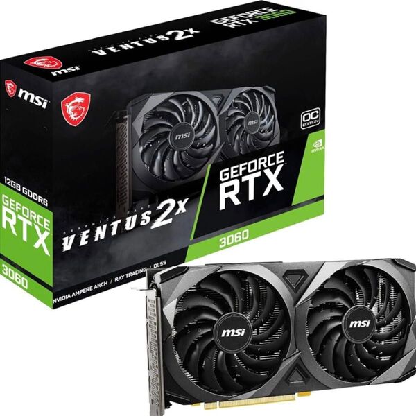 MSI GeForce RTX 3060 VENTUS 2X 12G OC グラフィックスボード VD7553