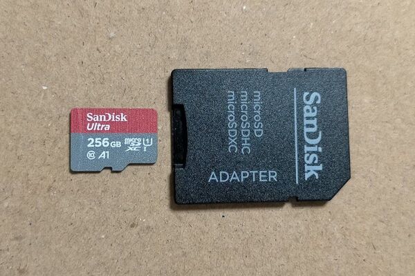 Sandisk Ultra 256GB MicroSD カード SDカード変換アダプター付き 任天堂スイッチ対応 動作確認済み