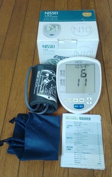 NISSEI 血圧計 デジタル血圧計 上腕式血圧計 DS-N10