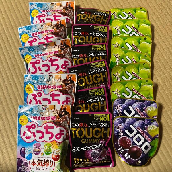 UHA味覚糖 ぷっちょ タフグミ コロロ まとめ売り お菓子