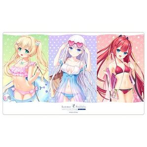 Summer Pockets REFLECTION BLUE ラバーマット(しろは&紬&識/水着)