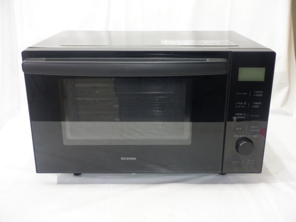 2024年製!アイリスオーヤマ 電子レンジ ブラック 中古品 Yahoo!オークション -「アイリスオーヤマ製」(オーブンレンジ