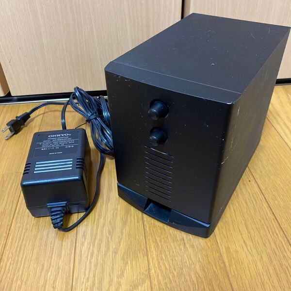 Onkyo ミニサイズ アンプ内蔵 サブウーファー Super Whoofer SW-5A サブウーファー
