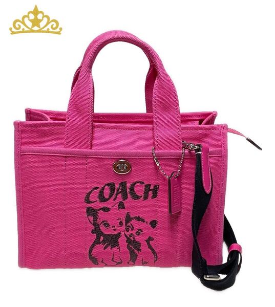 COACH 2WAY キャット カーゴ トートバッグ コーチ レディース ハンドバッグ
