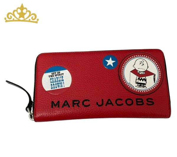 MARC JACOBS マークジェイコブス PEANUTS スヌーピー コラボ チャーリー ブラウン 長財布